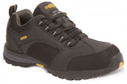 Apache AP318SM Black Leather Safety Trainer - Size 12 £51.49